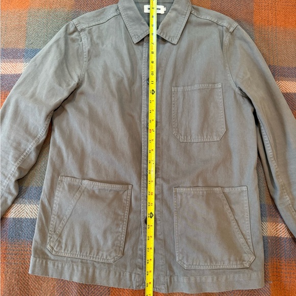 Taylor Stitch Ojai Jacket Smoked Olive Foundation Twill - Picture 9 of 12